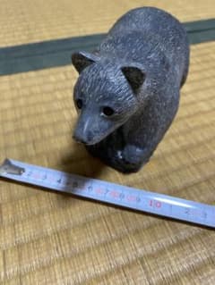 激レア「A WOLF ORIGINAL」 カナダ製 手作り クマ置物 - メルカリ