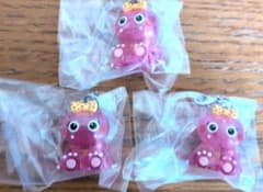 【新品】ざわざわ森のがんこちゃん めじるしアクセサリー がんこちゃん３個セットのサムネイル