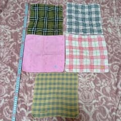 バーバリー タオルハンカチセット 5枚組 まとめ売り Burberry - メルカリ