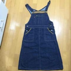 ほぼ未使用☆チチカカ☆サロペット☆デニムスカートのサムネイル