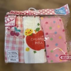 新品 CHIPPER BELL 女の子ショーツ 3枚組 95cmのサムネイル