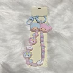 n*i様 サンリオ オリジナル ラバーコードキーホルダー キキララ ストラップのサムネイル