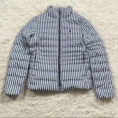 non様専用！ポロ ラルフローレン マリンストライプ ダウンジャケット