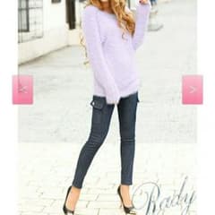 Rady♡新品 ビジュー スキニーカーゴパンツ.*・゜　.゜・*.のサムネイル