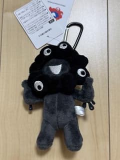会場限定】【新品未使用】大阪関西万博 黒ミャクミャク カラビナ付き