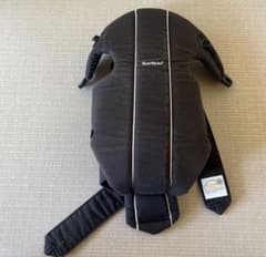 BABYBJORN 抱っこ紐 ブラック ストライプ - メルカリ