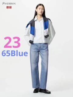 2025新品⭐︎ユニクロ⭐︎UNIQLO⭐︎ストレートジーンズ⭐︎JW ANDERSONのサムネイル