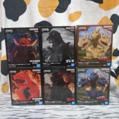 鎮座獣　ガメラ　ゴジラ　キングギドラ　各全2種　6体セット