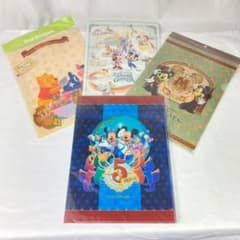 新品未使用 東京ディズニーリゾート クリアファイル 4点セット
