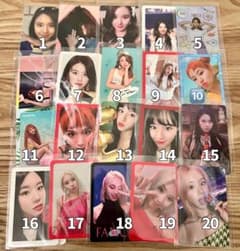 TWICE チェヨン トレカ セット (写真2枚目もあります) - メルカリ