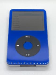 iPod classic 第5世代 30GBからSD256GBに 青 ブルー - メルカリ