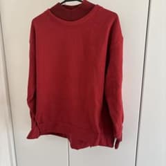 chocol raffine robe 長袖ニット レッド