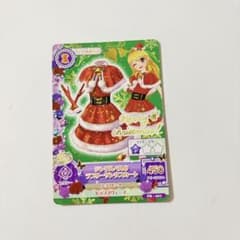 アイカツ! カード 星宮いちご ジングルベルのラブリーサンタスカート