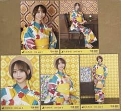 乃木坂46 弓木奈於 生写真 2026 浴衣 5種コンプ - メルカリ