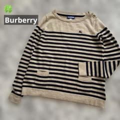 新品未使用 BURBERRY BLUE LABEL ニット ホース刺繍 金ボタン - メルカリ