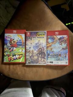 マリオテニスフィーバー、モンスターハンターストーリーズ3、RPG MAKERのサムネイル