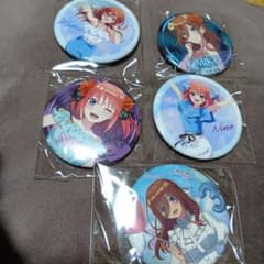 五等分の花嫁 中野二乃＆三玖缶バッジセット - メルカリ
