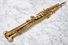 【当たり楽器!!】超新品!!　ソプラノサックス　Btutyゴールド　おまけ付 当たり楽器!!】超新品!! ソプラノサックス Btutyゴールド おまけ付