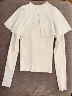 SNIDEL Sustainable2wayケープニットプルオーバーのサムネイル