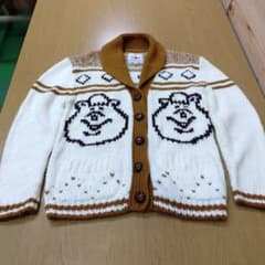 W.C. くまたんカーディガン Fサイズのサムネイル