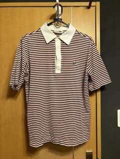 文字ワニ　CHEMISE LACOSTE ポロシャツ　80年代日本製