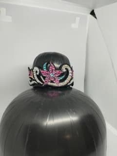 新体操　ティアラ　髪飾り　再出品のサムネイル