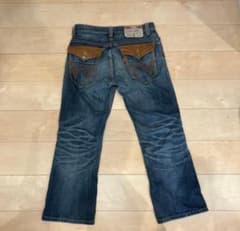 w30 archive true religion y2k swagフレアデニム - メルカリ