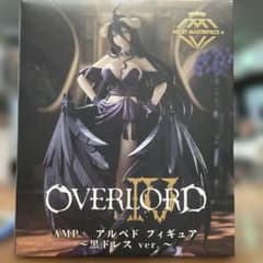 【未開封】「オーバーロードⅣ」 AMP+ アルベド フィギュア 黒ドレス ver