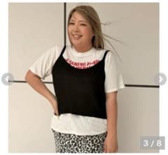 の*ち様 しまむら ちゃんゆり ニットキャミ+Tシャツセット②のサムネイル