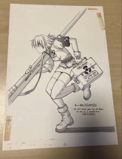 即購入可】ヘルシング HELLSING 平野耕太 複製原画 セラス - メルカリ