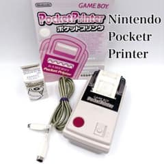動作品】任天堂 ゲームボーイポケットプリンター 説明書 新品プリント