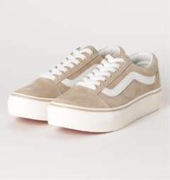 早い者勝ち！VANS オールドスクール ベージュのサムネイル