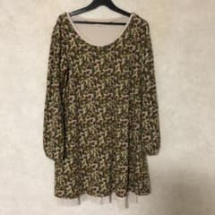 美品　膝丈　ワンピース　二枚セットのサムネイル