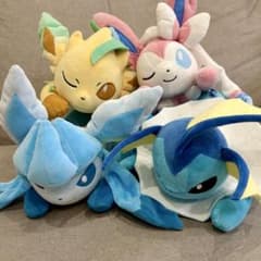 新品・タグ付き】ポケモン もふぐっとぬいぐるみ イーブイフレンズ 4種