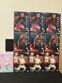 鬼滅の刃 フィギュア 竈門炭治郎 竈門禰豆子 狛治 ムキムキねずみ まとめ売りのサムネイル