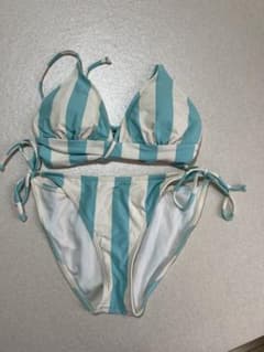 BILLABONG ビキニ セパレート水着 ストライプ Mサイズのサムネイル