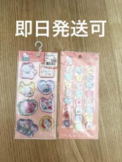 サンリオ ウォーターシール　おはじきシール　2枚セット　ハローキティのサムネイル