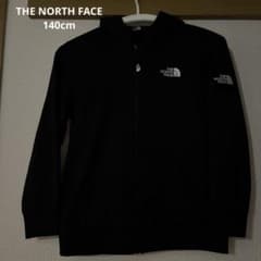THE NORTH FACEノースフェイス フルジップパーカー　黒　140cmのサムネイル