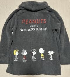 【くんち様専用】GELATO PIQUE スヌーピー　ルームウェア ダークグレーのサムネイル