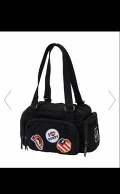 HYSTERIC GLAMOUR PATCH SCRATCH 미니 보스톤 백