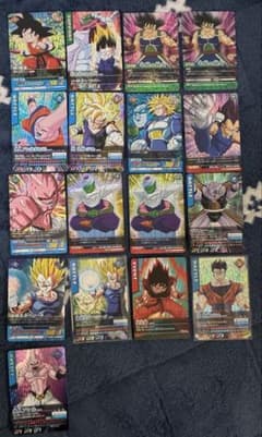 激レア】ドラゴンボールZ データカードダス まとめ売り 17枚セット