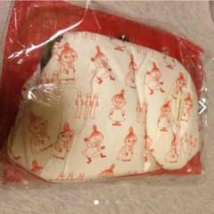 値下げしました☆ムーミン ミィ＆ニョロニョロ がま口ポーチのサムネイル