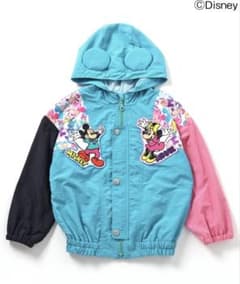 Disney 디즈니 귀가있는 블루존 윈드 브레이커 120 미품