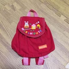 toco様専用 ミキハウス リュックサック 女の子 美品のサムネイル