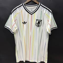 サッカー日本代表 ユニフォーム 新品未使用カラフルデザイン 白 L-30 