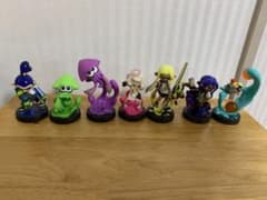 amiibo 7体 【ヒメ、オクトリング、インクリング、コジャケ、他】のサムネイル