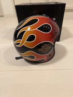 ハーレー Arai 純正ヘルメット Harley Davidson フレイム柄 ハーレー Arai 純正ヘルメット Harley Davidson フレイム柄 - メルカリ