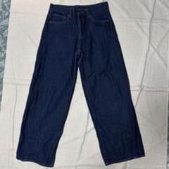 GU 데님 로라이즈 버기 청바지 L 사이즈