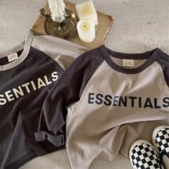 韓国子ども服　エッセンシャル　ロンt 100サイズのサムネイル