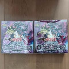遊戯王 カオス・オリジンズ シュリンク付 2BOX - メルカリ